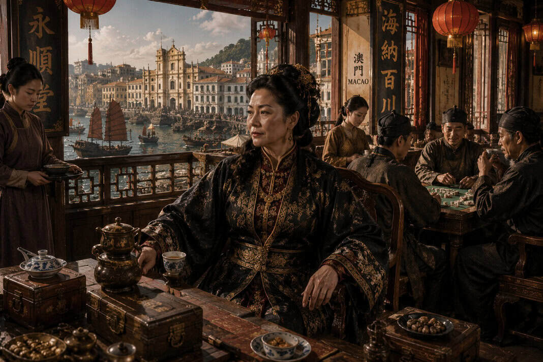 госпожа Чжэн успешно занималась легальным бизнесом