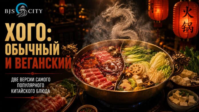 Китайская кухня: Хого — обычный и веганский