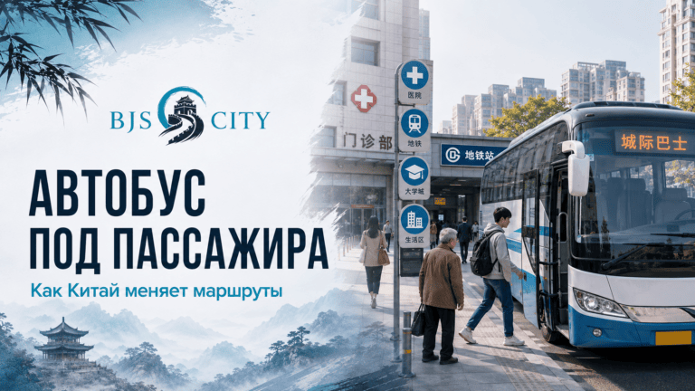 Автобус до больницы и ночной рейс: как Китай меняет привычные маршруты