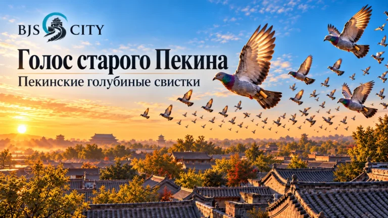 Небо звучит: как голубиные свистки стали голосом старого Пекина